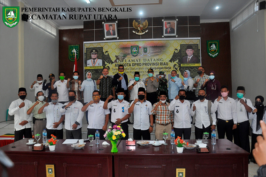Penyambutan Kunjungan Kerja Komisi IV DPRD Provinsi Riau di Rupat Utara